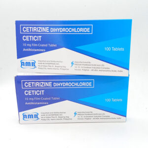 Ceticit Cetirizine Dihydrochloride 10 mg Film-Coated Tablet