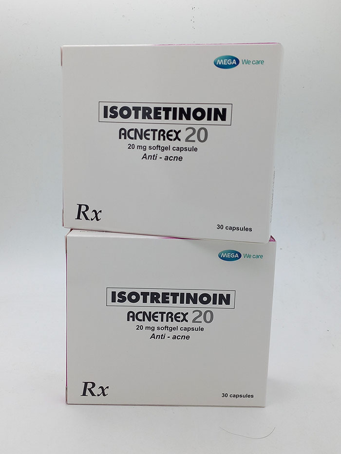 Acnetrex 20 mg Softgel Capsule, 30 Capsules