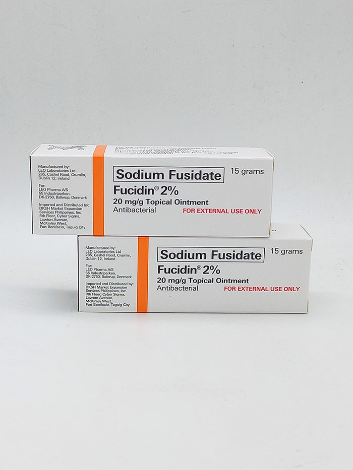 Sodium Fusidate Fucidin 2% (20mg/g) Topical Ointment Antibacterial 15g