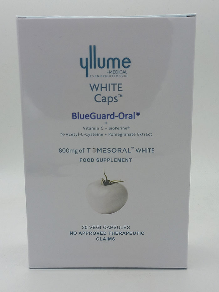 Yllume White Caps BlueGuard-Oral 800 mg (30 Vegi Capsules)
